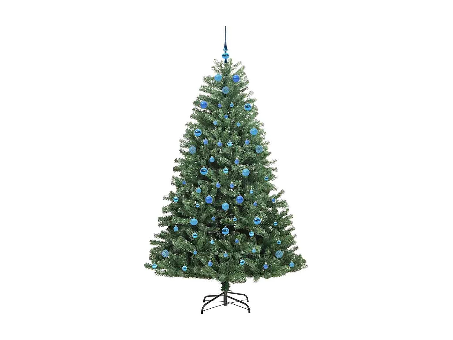 Sapin de Noël Artificiel à Branches Articulées Vert 210 cm