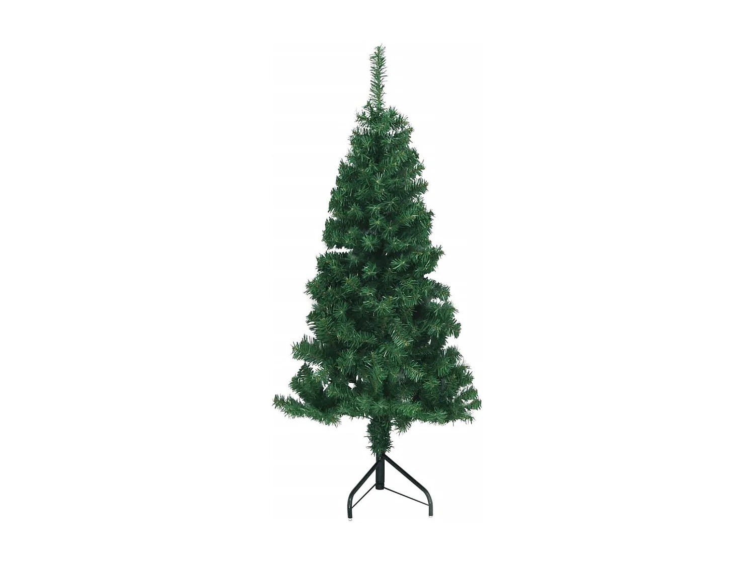 Sapin de Noël artificiel d'angle Vert 120 cm PVC
