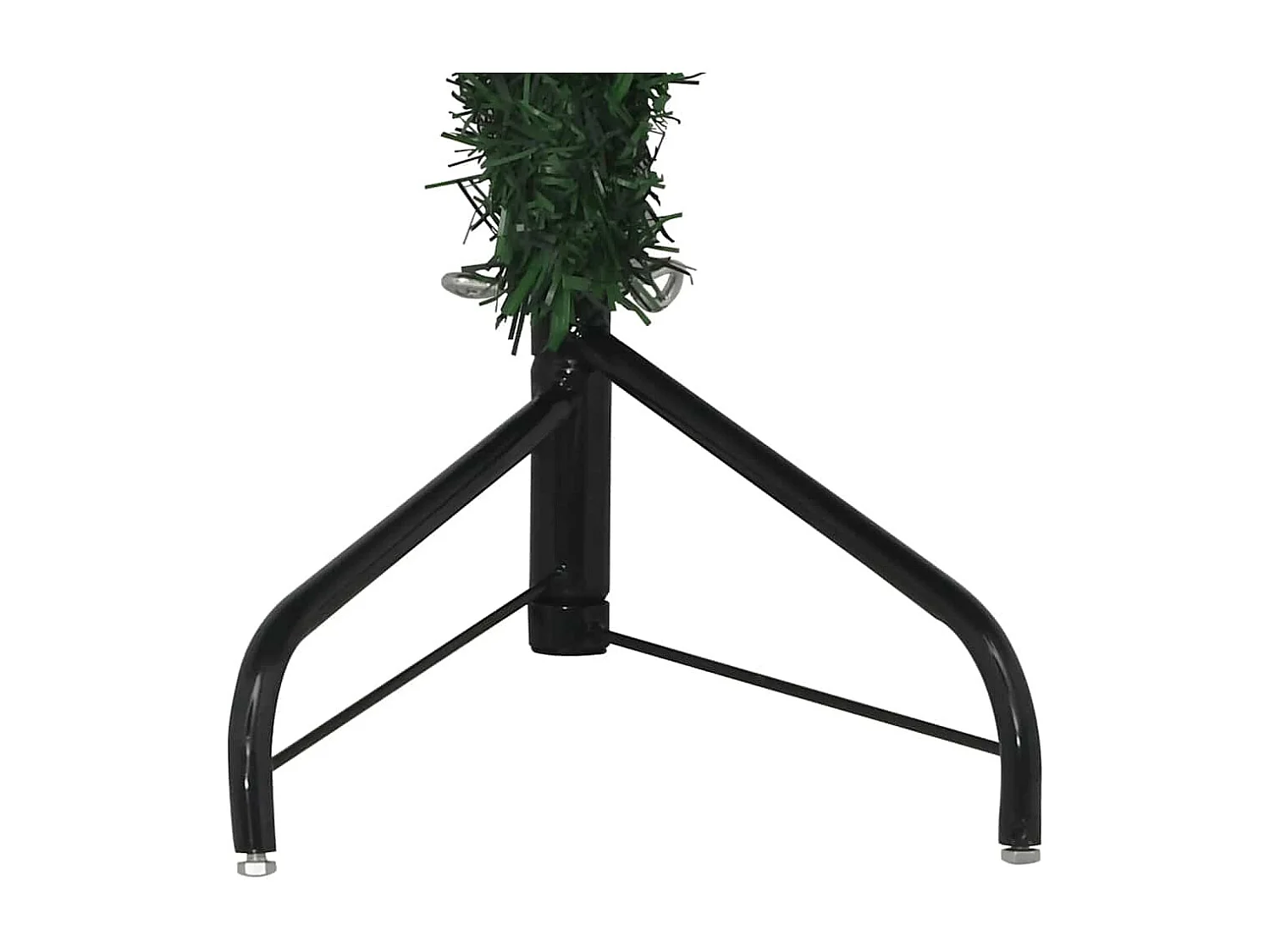 Sapin de Noël artificiel d'angle Vert 120 cm PVC