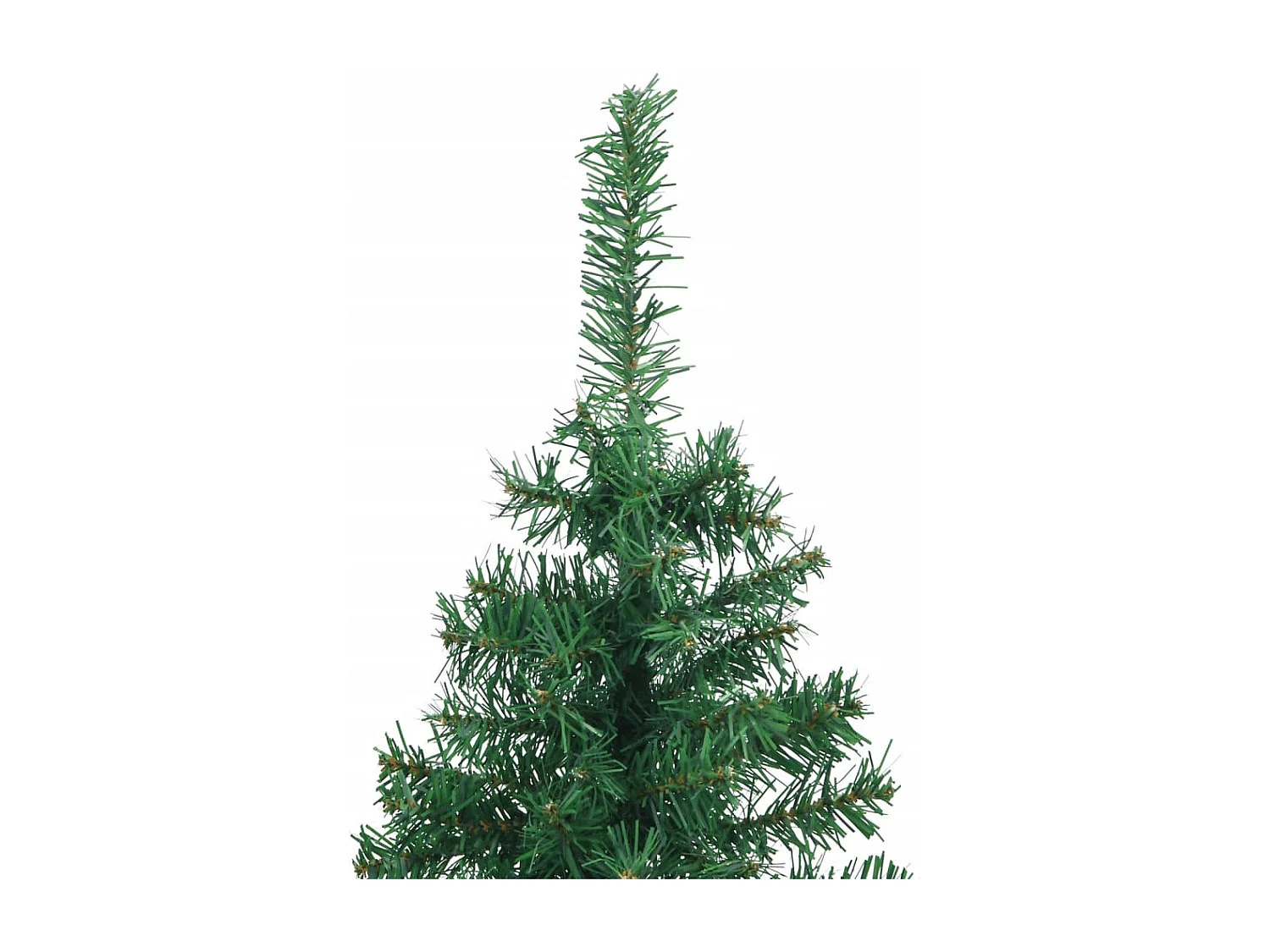 Sapin de Noël artificiel d'angle Vert 120 cm PVC