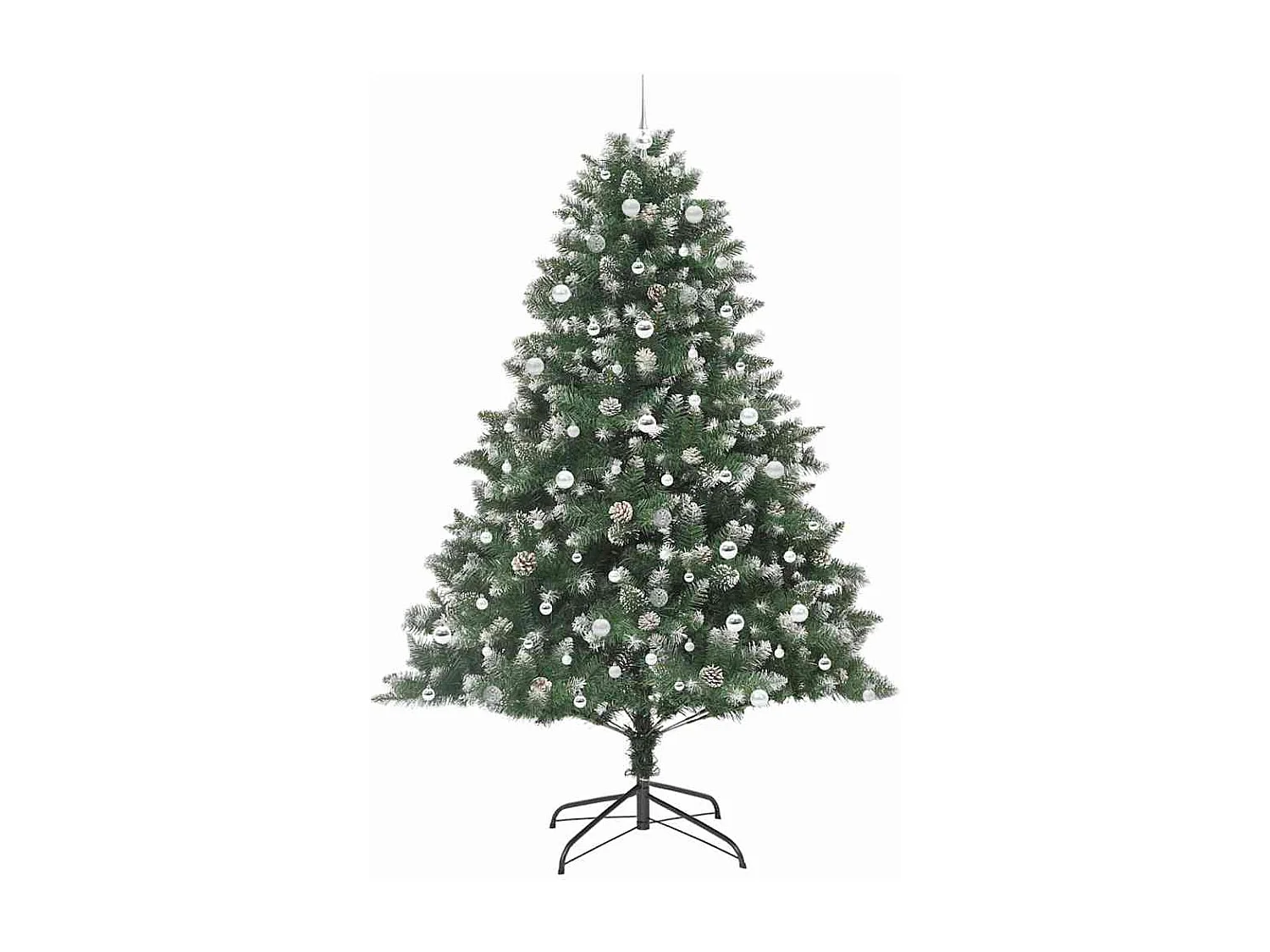 Sapin de Noël artificiel avec 300 LED Vert 160 x 160 x 240 cm