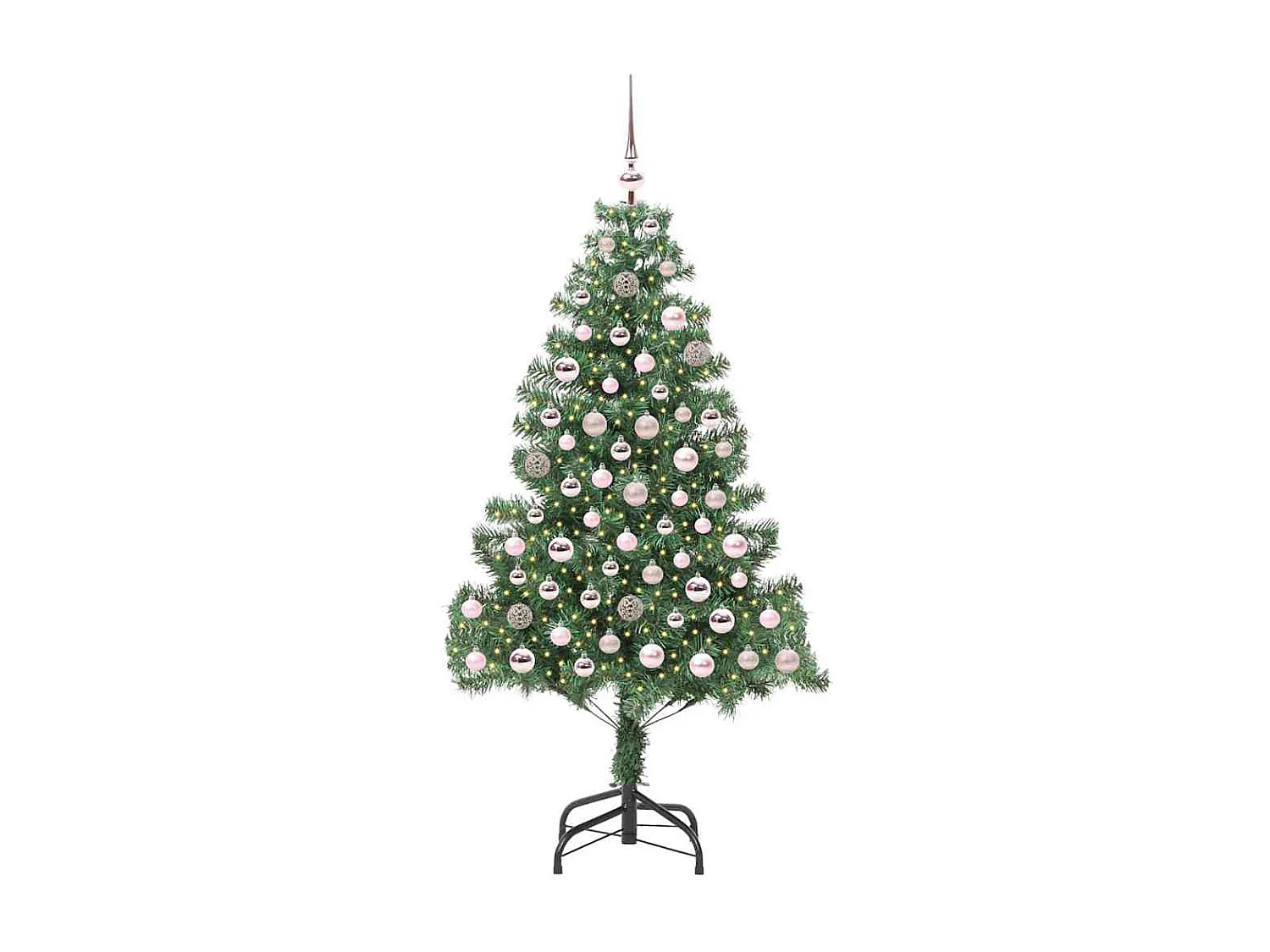 Kerstboom met 300 LED's met standaard Groen 180 cm PVC