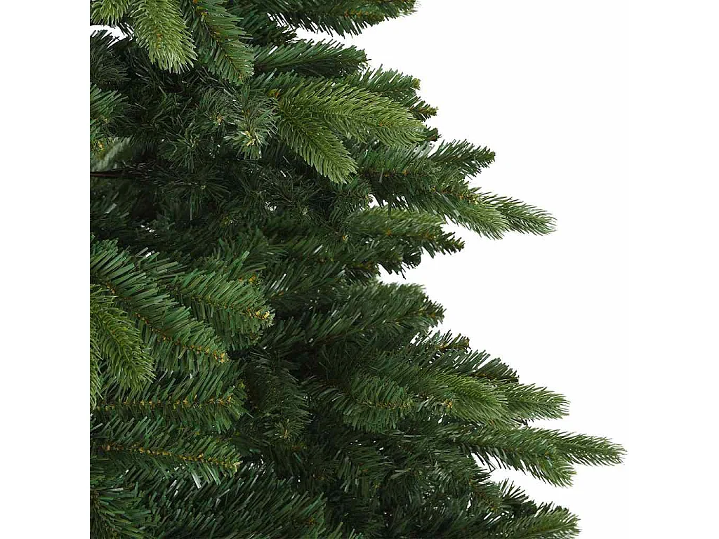 Sapin de Noël artificiel avec 300 LED Vert 180 cm PE et PVC