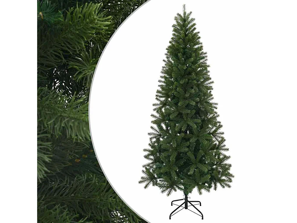 Kunstkerstboom Groen 180 cm PVC, PE en staal