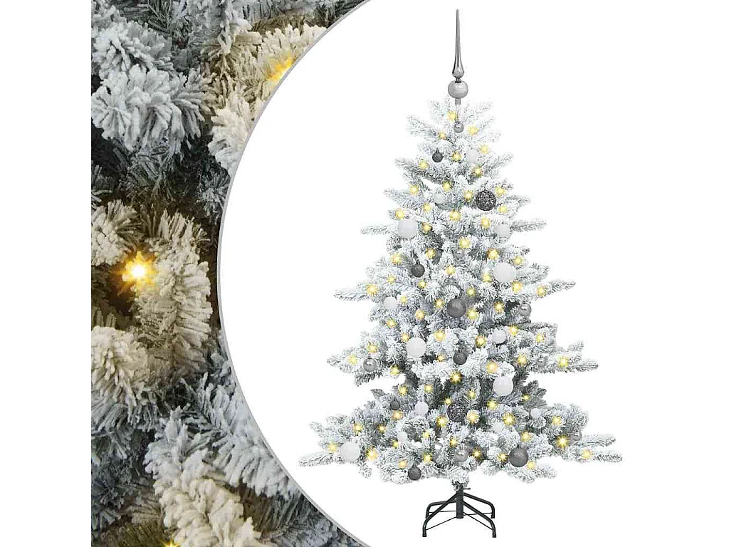 Sapin de Noël Artificiel à Branches Articulées 150 cm PVC