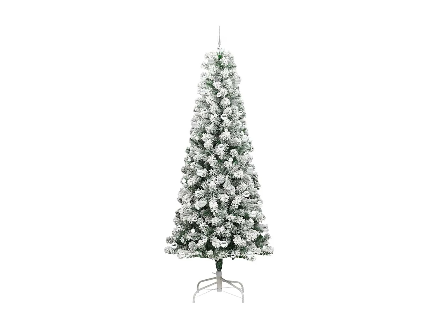 Albero di Natale artificiale con rami incernierati 240 cm