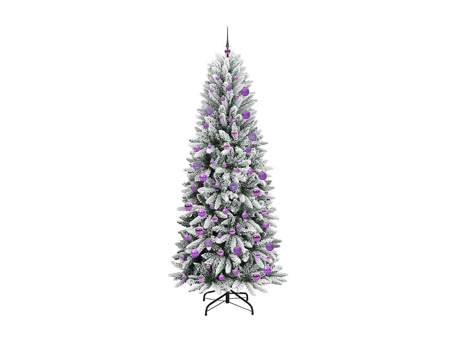 Sapin de Noël artificiel avec 300 LED Blanc 78 x 78 x 210 cm