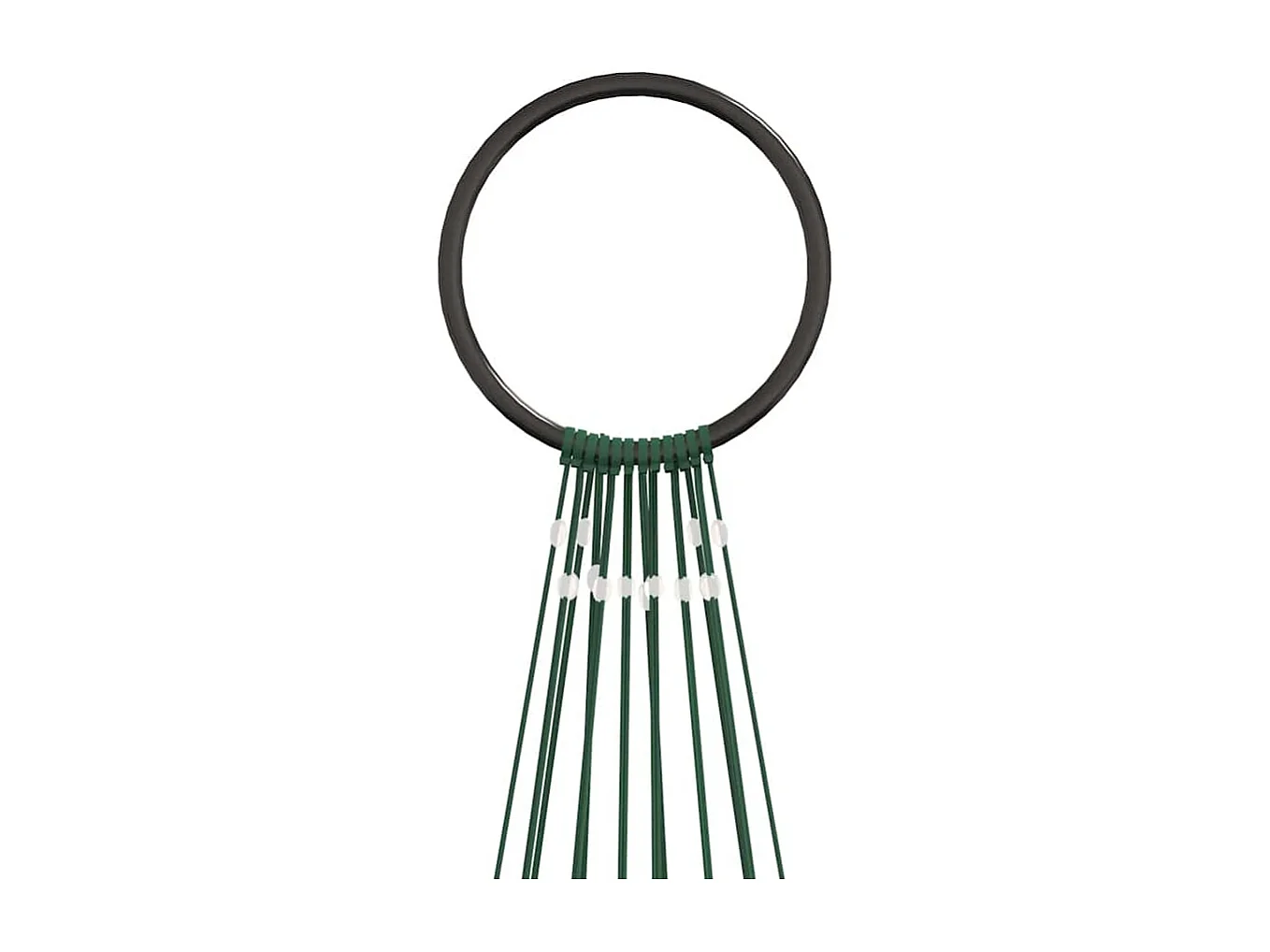 Kerstboom op vlaggenmast 732 LED Warm wit 500 cm