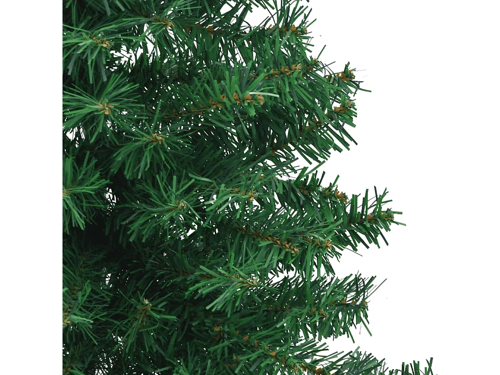 Albero di Natale artificiale angolare Verde 180 cm PVC