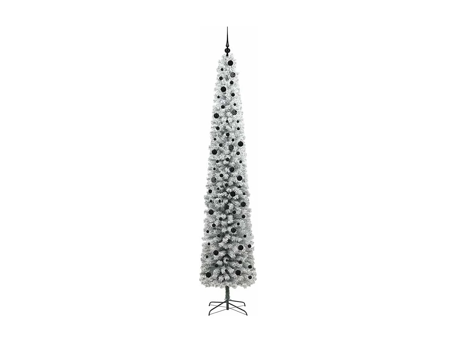 Kunstkerstboom Groen 300 cm PVC en staal en kunststof