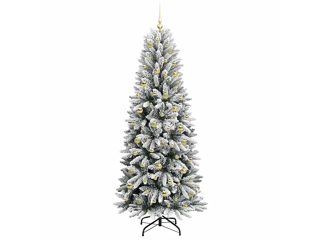 Albero di Natale artificiale con 300 LED Bianco 78 x 78 x 210 cm
