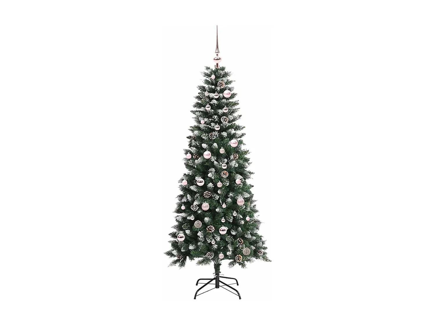 Sapin de Noël artificiel avec 150 LED Vert 66 x 66 x 150 cm
