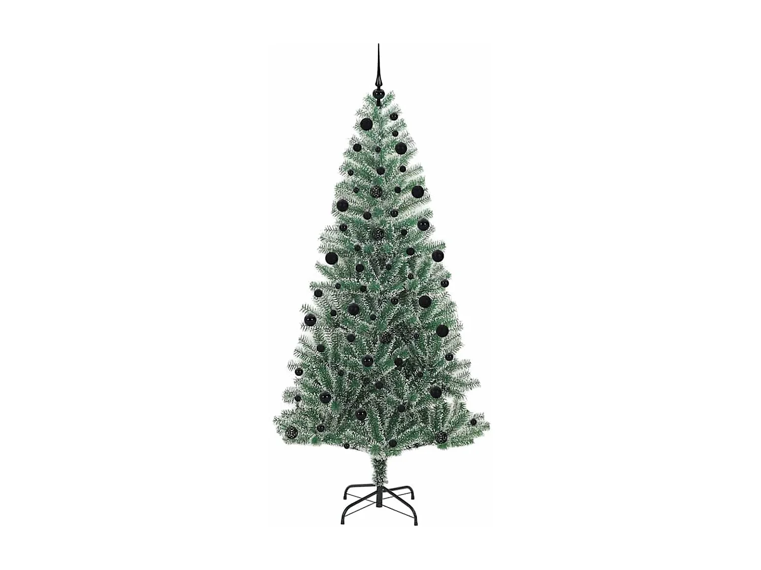 Albero di Natale artificiale a forma di fiocco di neve con luce LED