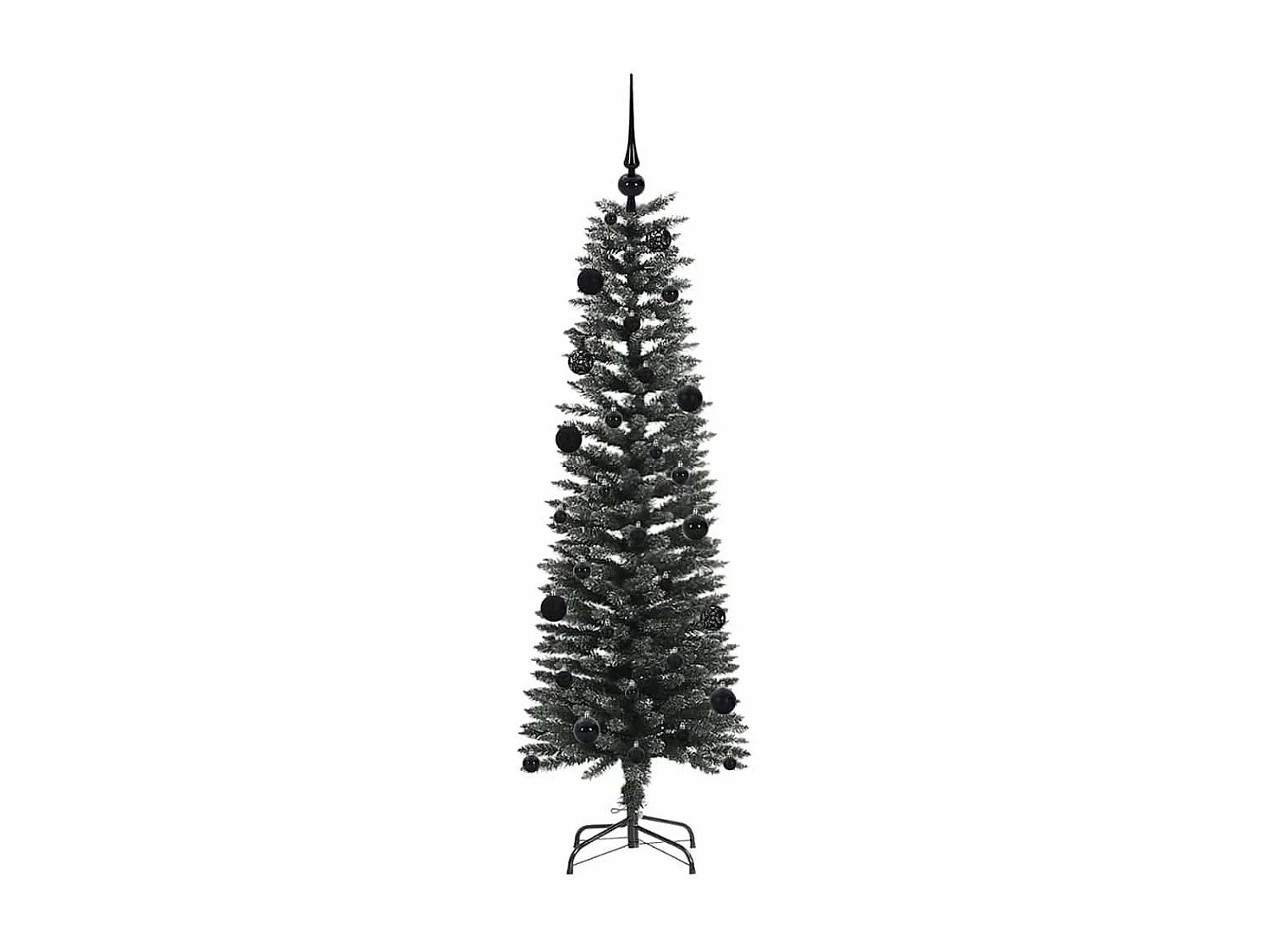 Albero di Natale artificiale con 150 LED Verde 43 x 43 x 150 cm