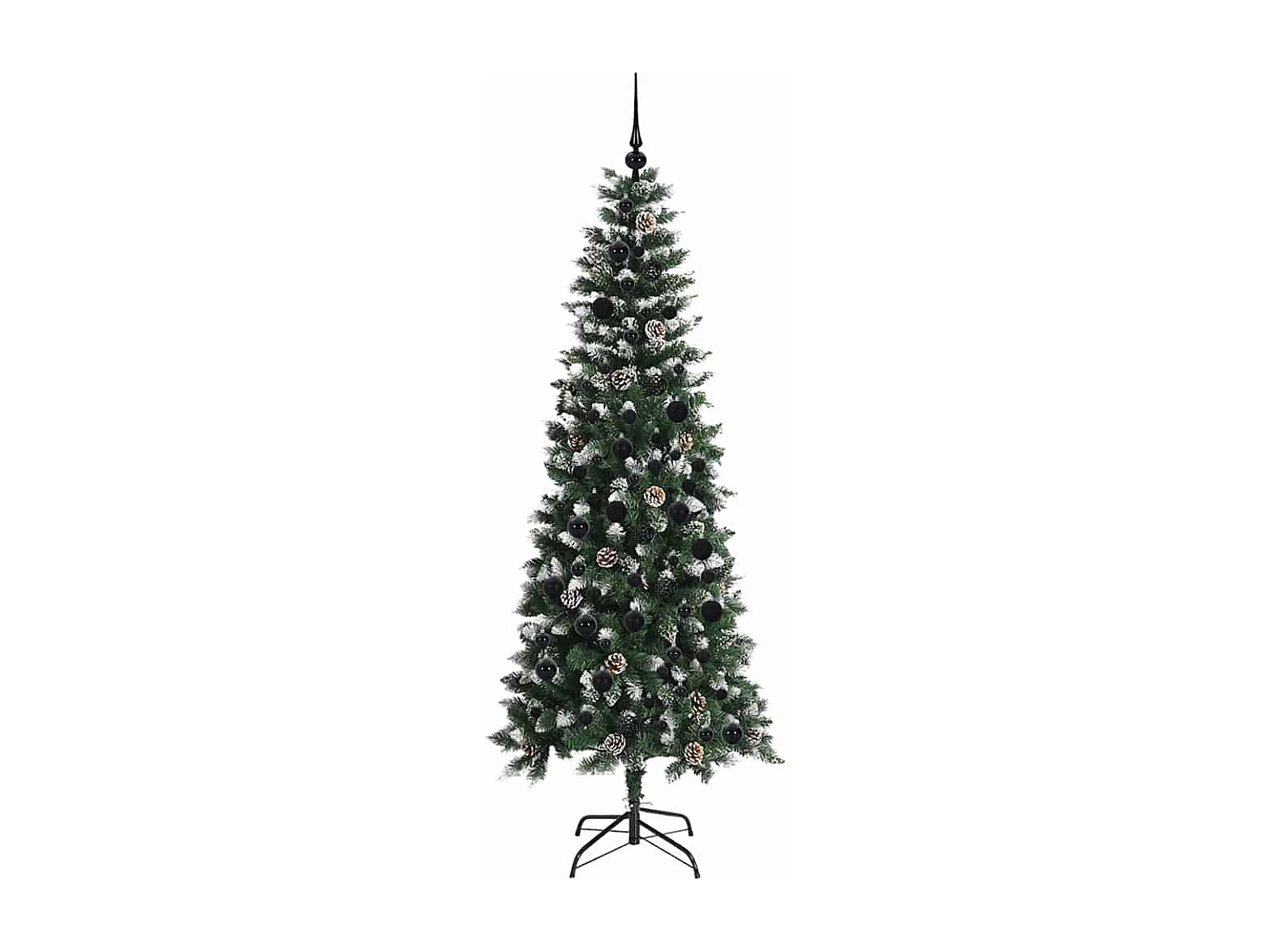 Sapin de Noël artificiel avec 300 LED Vert 86 x 86 x 210 cm