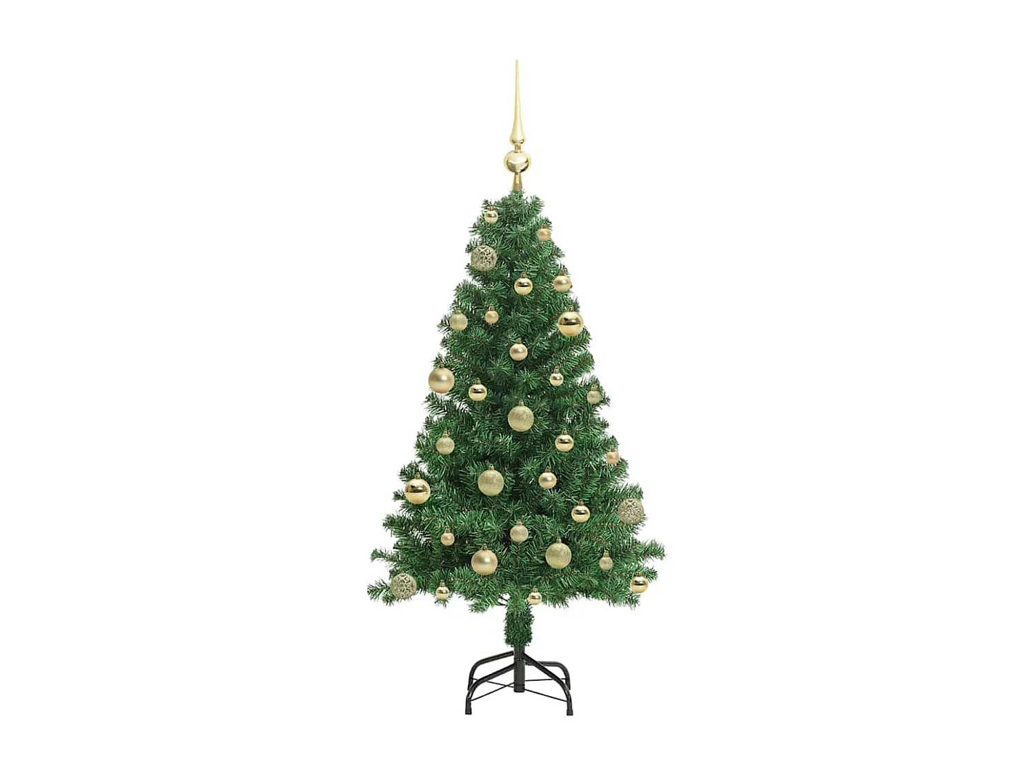 Sapin de Noël artificiel Vert 120 cm PVC, Acier et Plastique