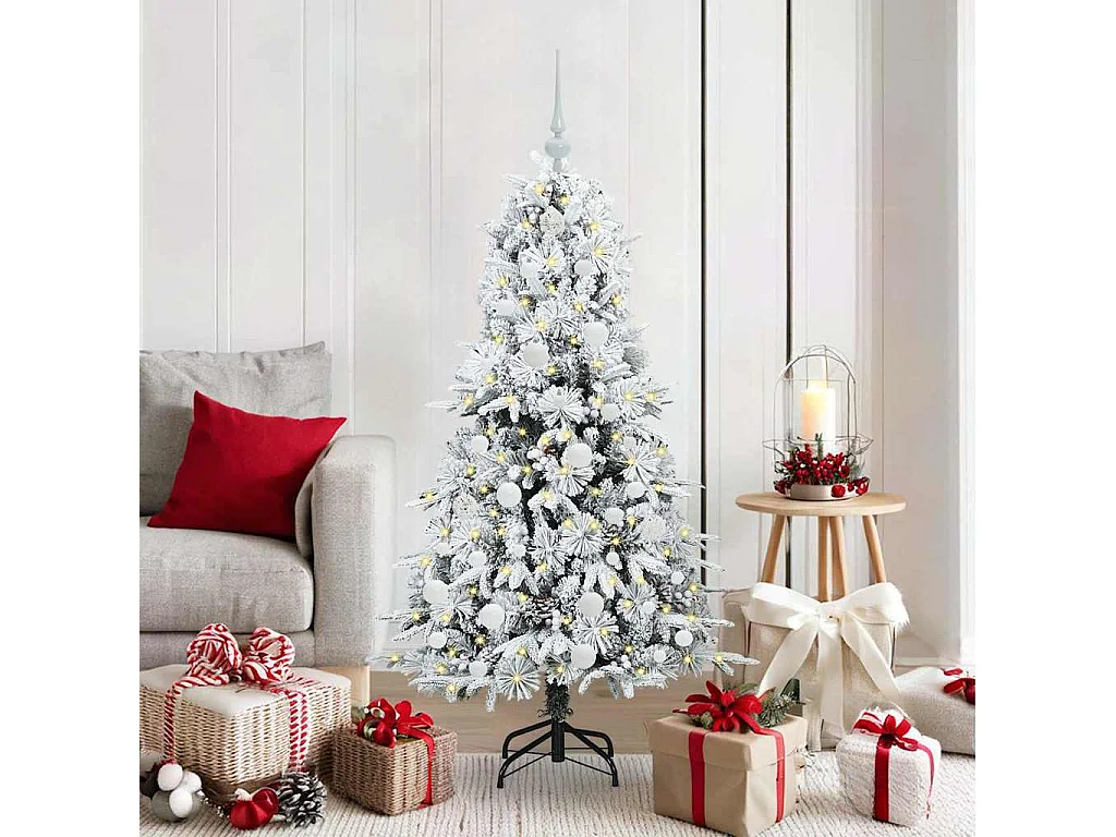 Sapin de Noël Artificiel à Branches Articulées Vert 150 cm