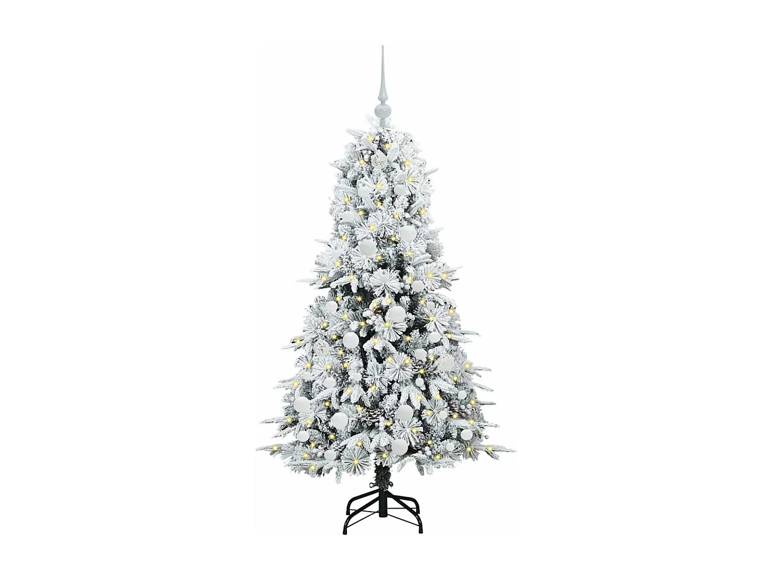 Sapin de Noël Artificiel à Branches Articulées Vert 150 cm