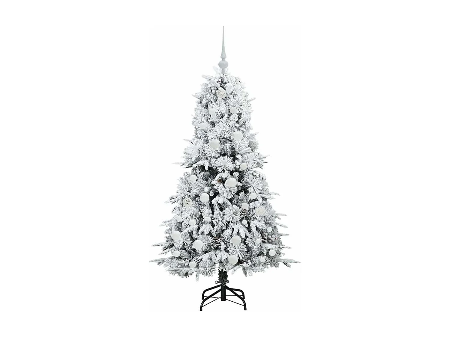 Sapin de Noël Artificiel à Branches Articulées Vert 150 cm