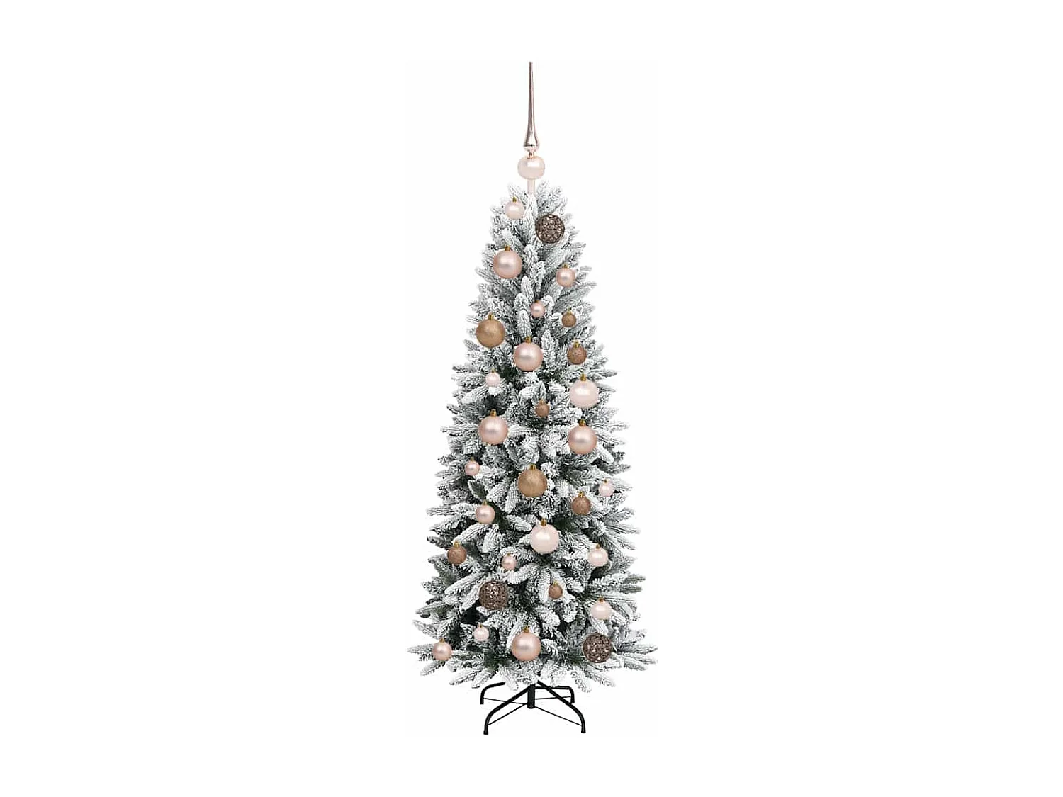 Albero di Natale artificiale con 150 LED Bianco 53 x 53 x 120 cm