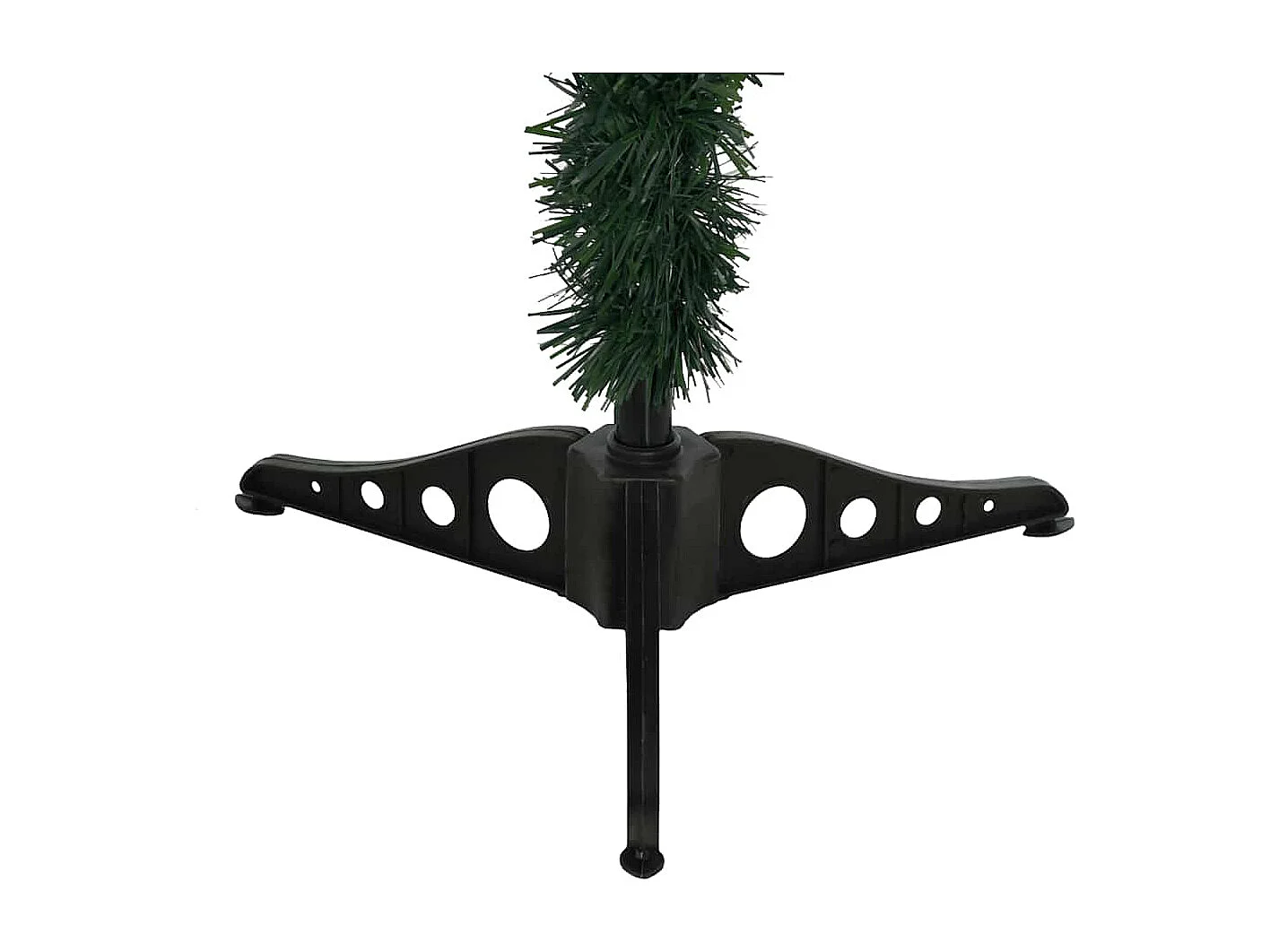 Arbre de Noël givré pré-éclairé et boules pommes de pin 150 cm