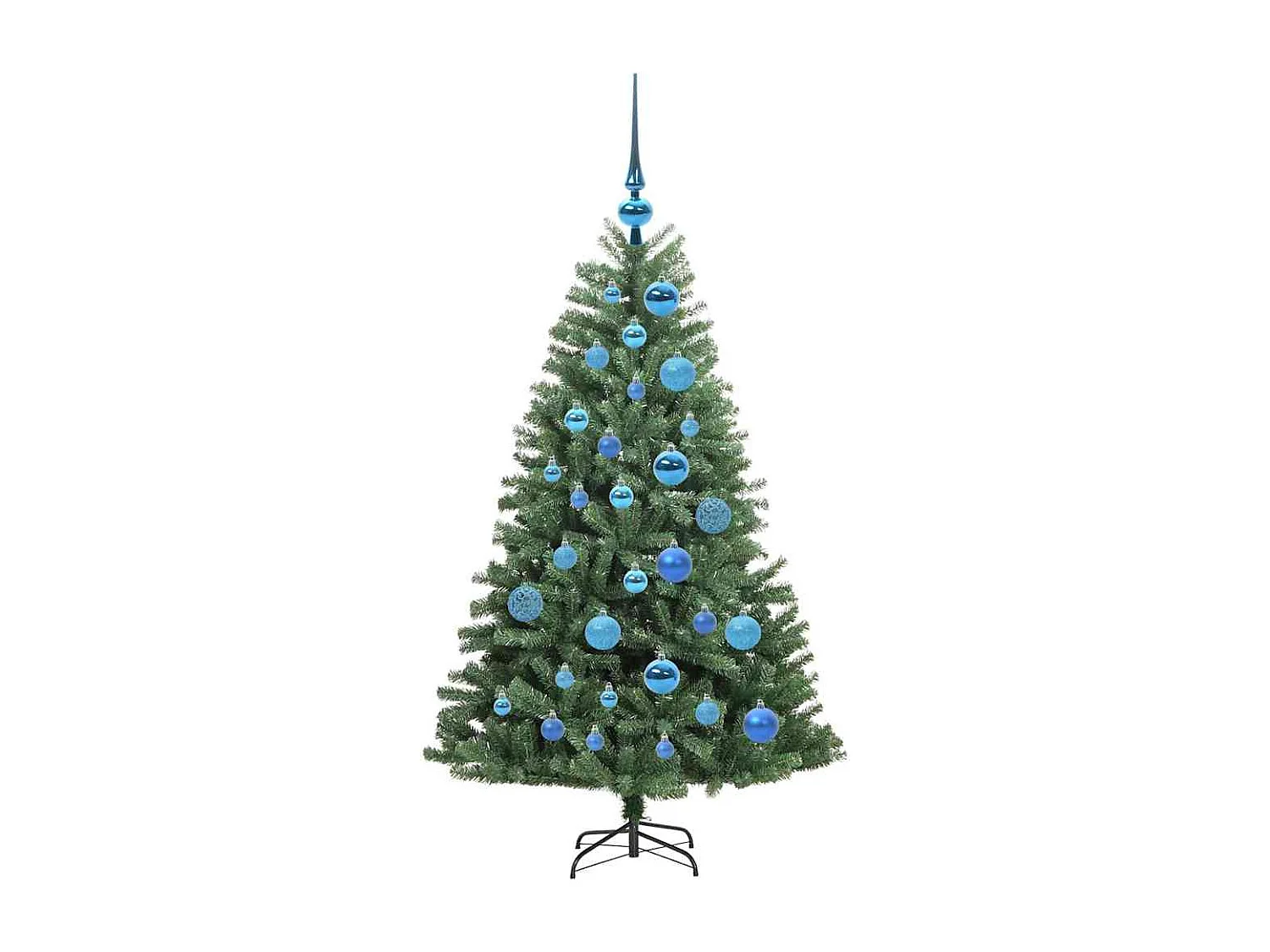 Kunstkerstboom met scharnierende takken Groen 120 cm