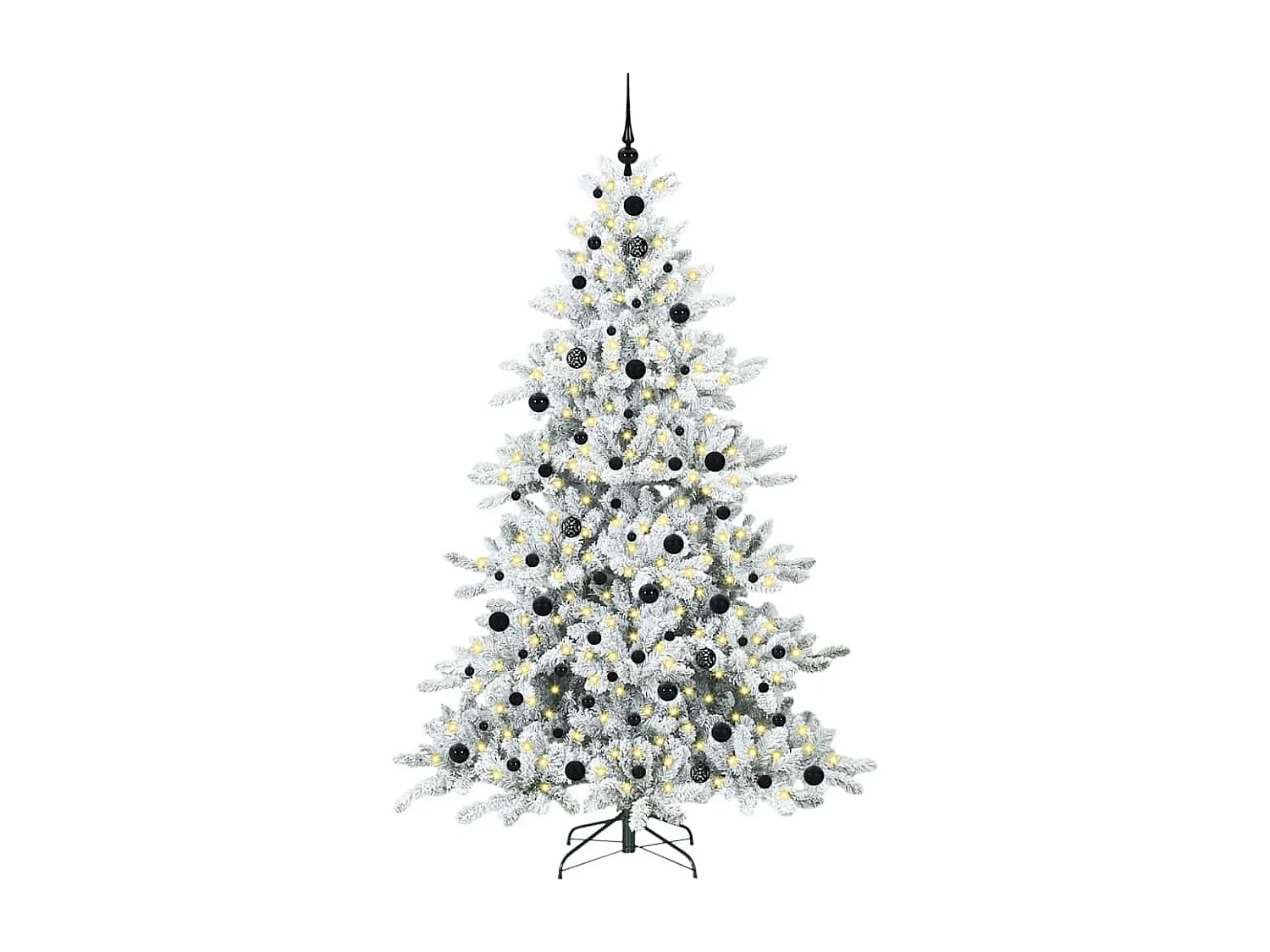 Künstlicher Weihnachtsbaum mit beweglichen Zweigen 210 cm PVC