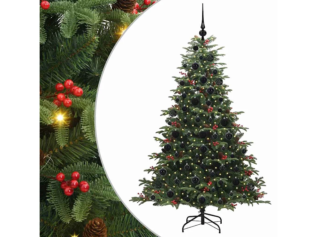 Kunstkerstboom Groen 180 cm PVC, metaal en kunststof