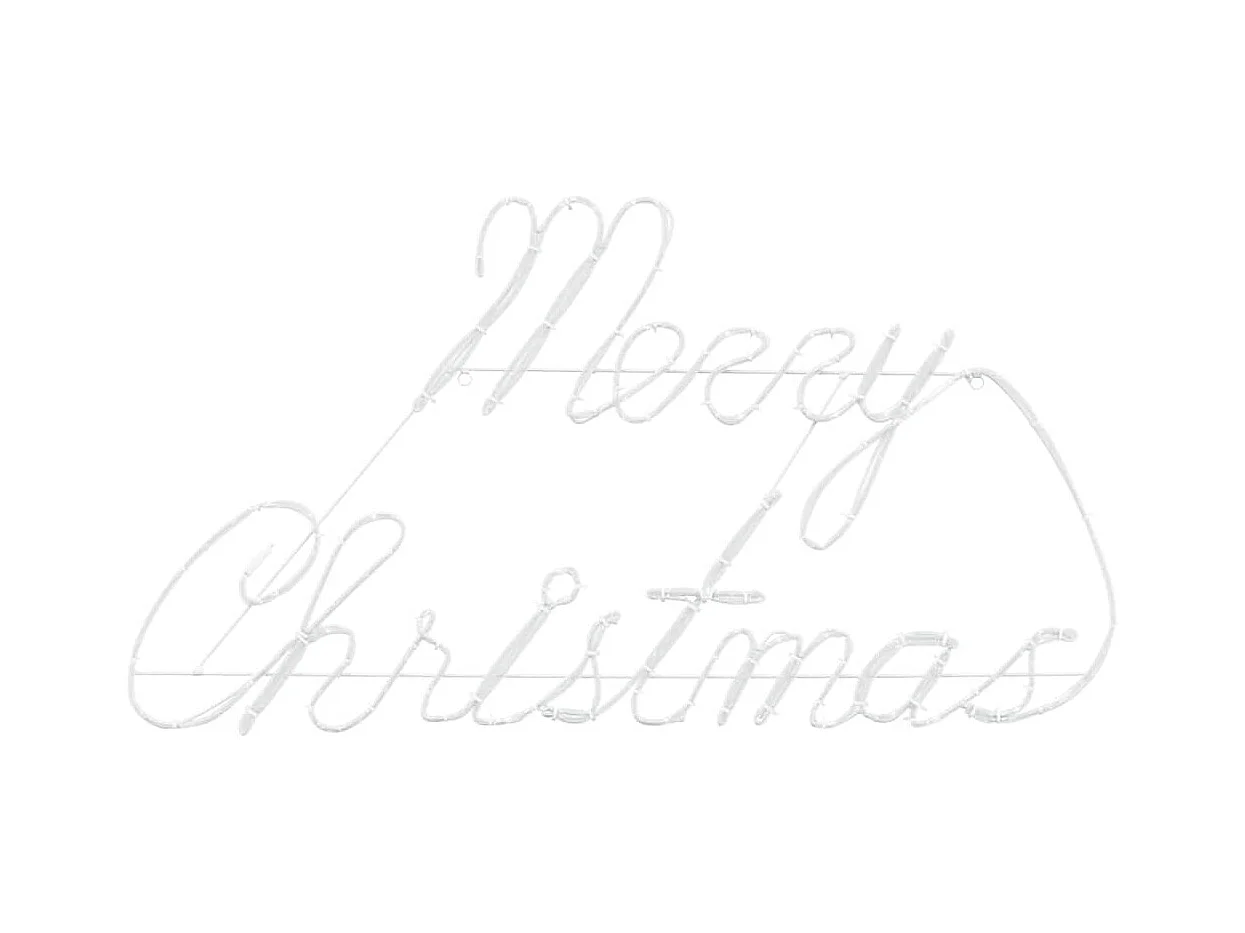 Panneau de Noël avec 216 LED Rouge 99 x 55 x 13 cm Fer