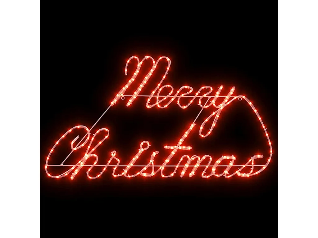 Panneau de Noël avec 216 LED Rouge 99 x 55 x 13 cm Fer