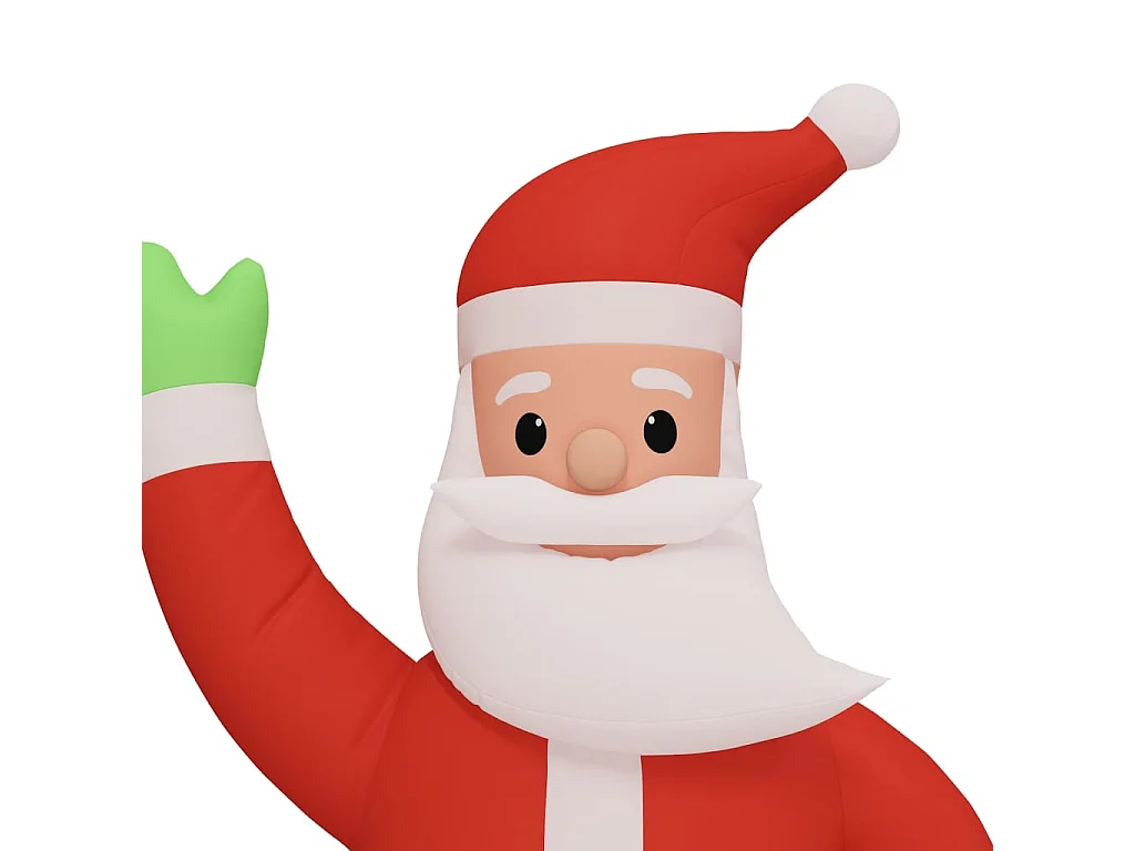 Père Noël gonflable avec LED 370 cm
