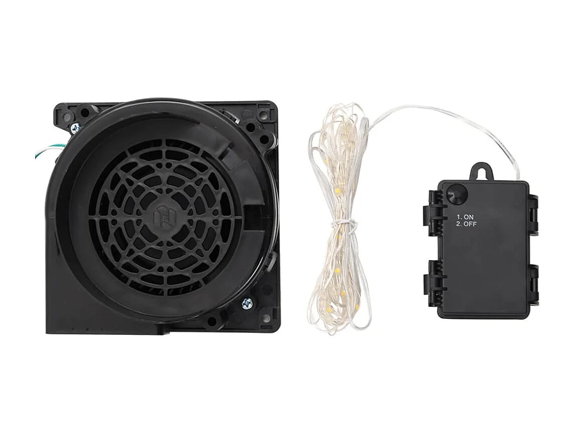 Opblaasbare Kerstman met LED 370 cm