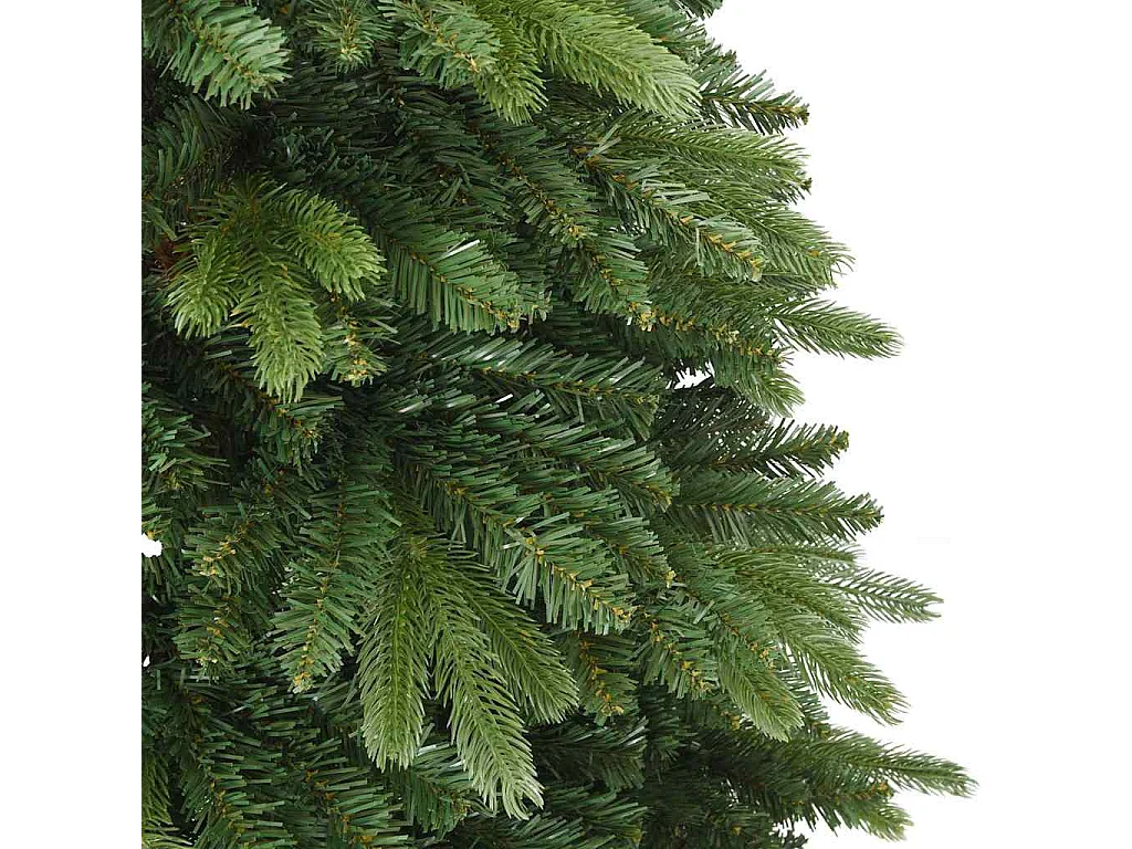 Künstlicher Weihnachtsbaum mit 150 LEDs Grün 150 cm PE und PVC