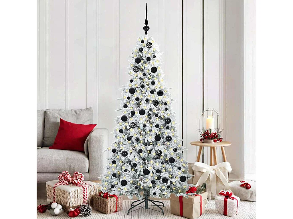 Sapin de Noël Artificiel à Branches Articulées Vert 180 cm