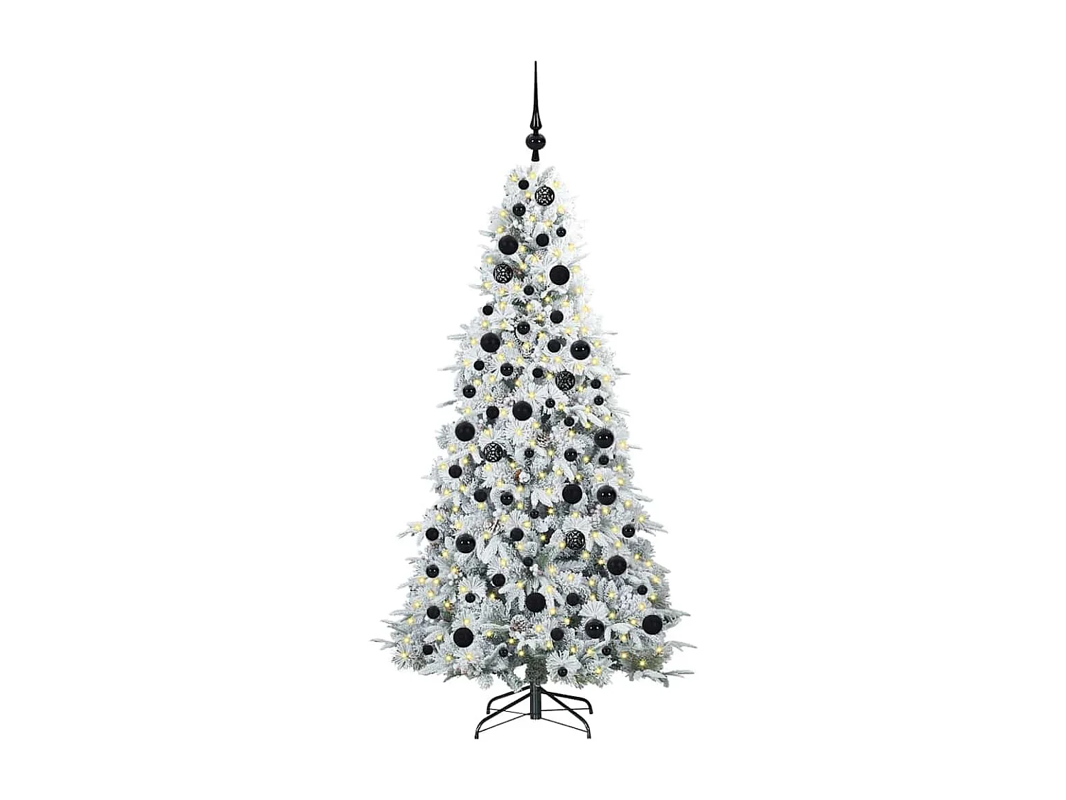 Sapin de Noël Artificiel à Branches Articulées Vert 180 cm