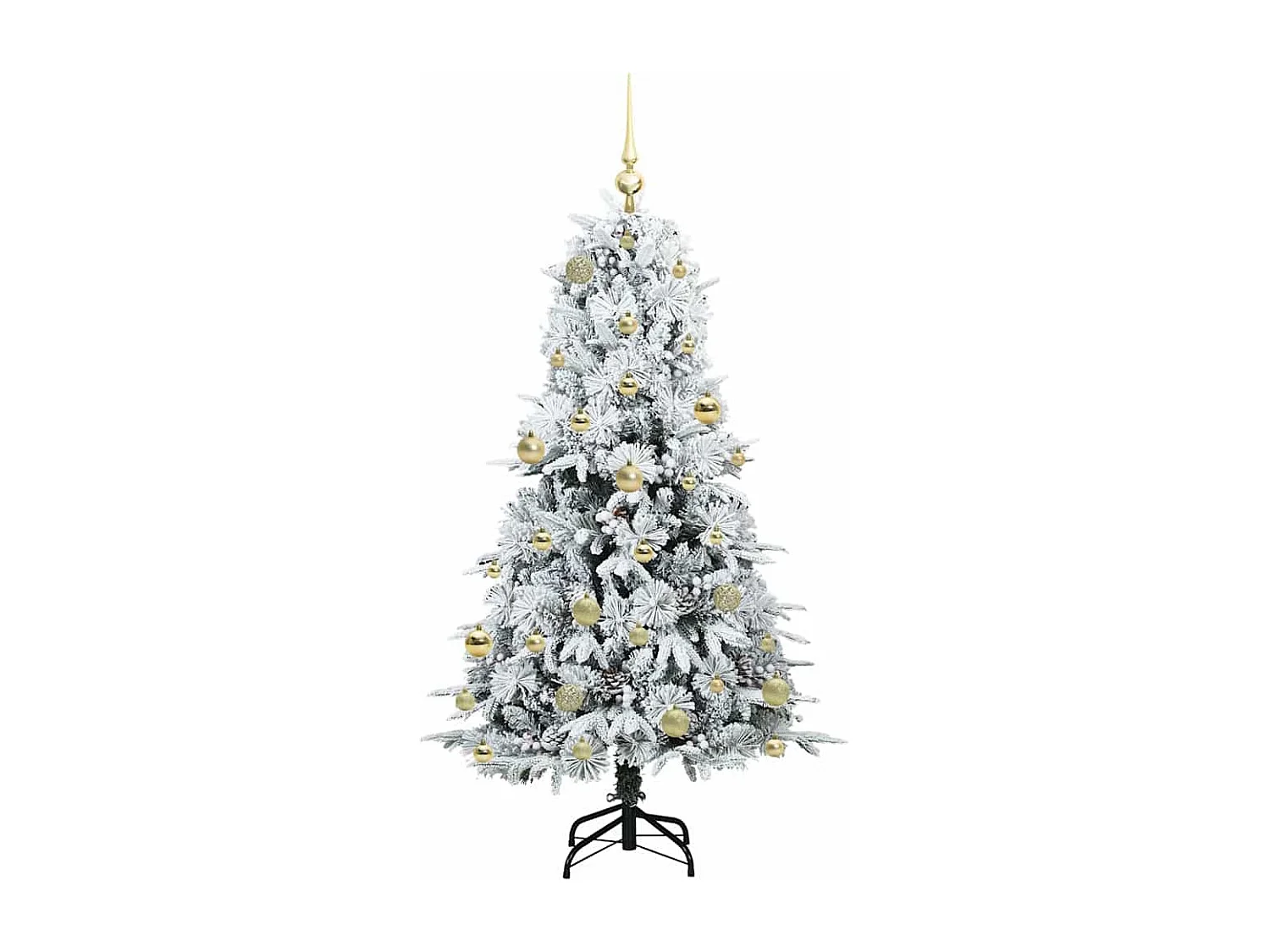 Sapin de Noël Artificiel à Branches Articulées Vert 150 cm