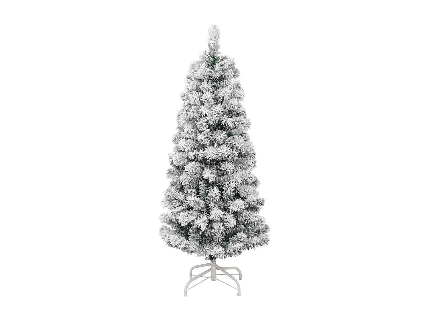 Albero di Natale artificiale con rami incernierati 120 cm
