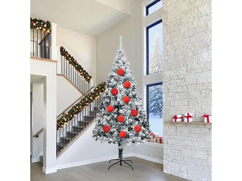 Ensemble de Boules de Noël 4 pcs Rouge