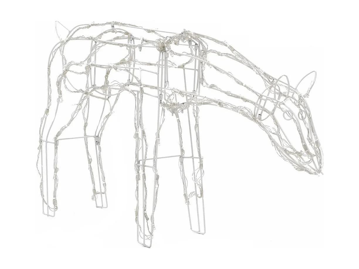 Kerstverlichtingssnoer 3 stuks Rendier 229 LED