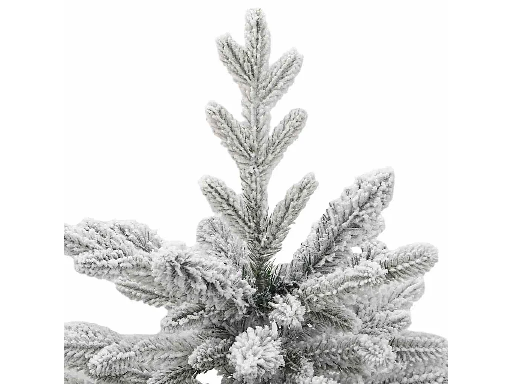 Sapin de Noël Artificiel à Branches Articulées Blanc 150 cm