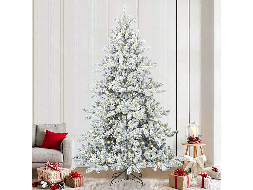 Künstlicher Weihnachtsbaum mit beweglichen Zweigen 240 cm PVC