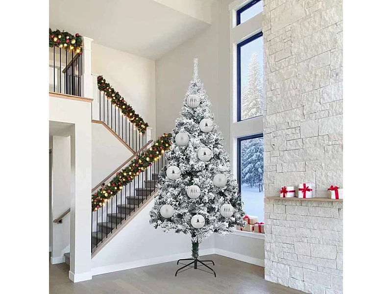 Kerstballenset Overig 3 stuks Zilver Ø 25 cm