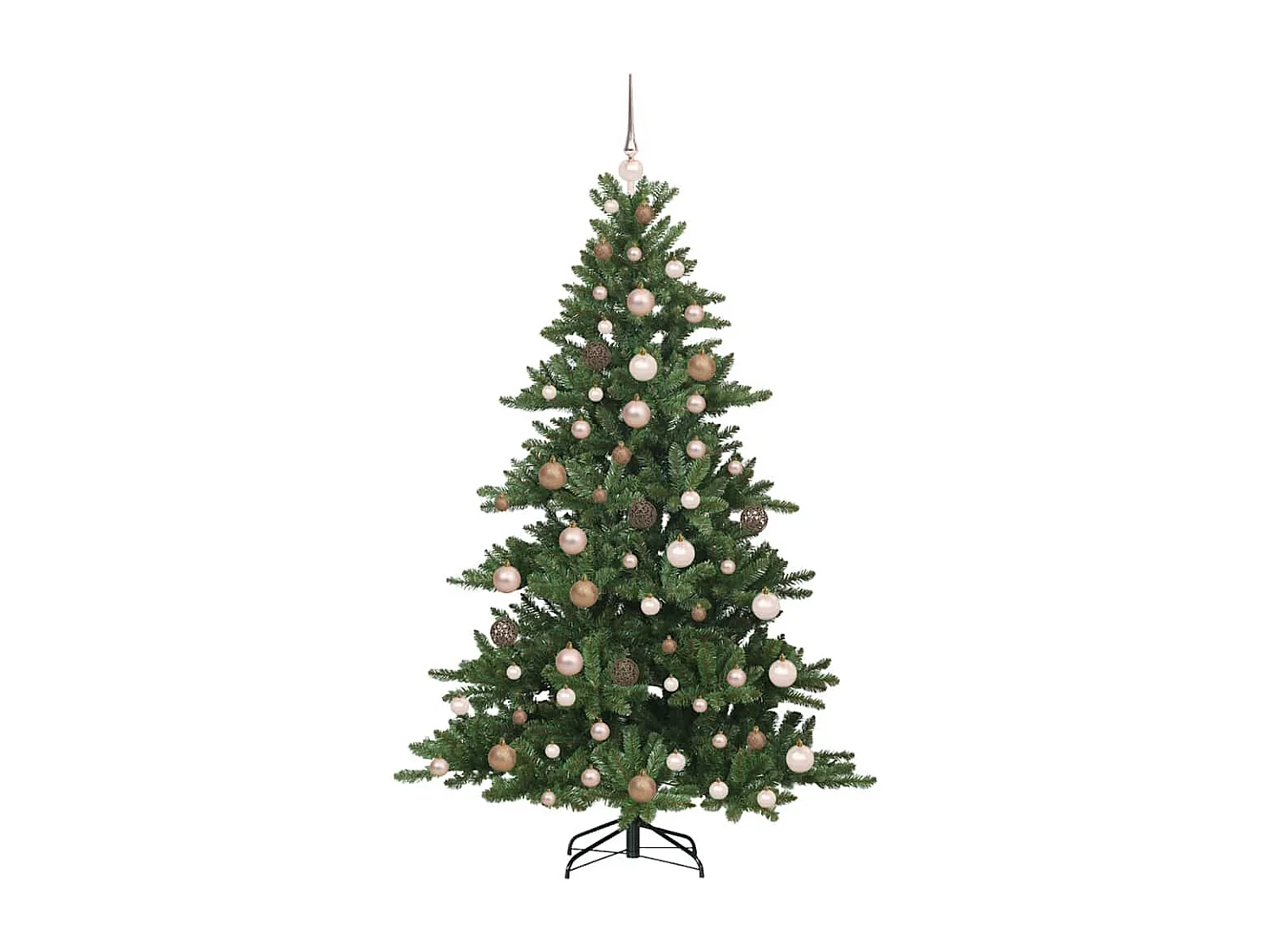 Künstlicher Weihnachtsbaum mit beweglichen Zweigen 180 cm PVC