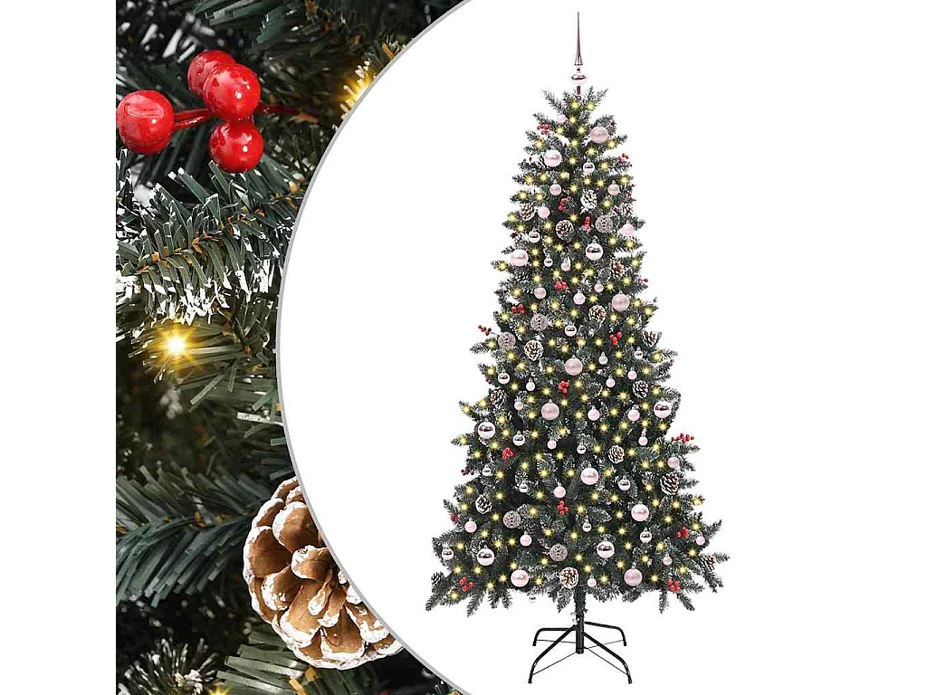 Albero di Natale artificiale Verde 129,5 x 129,5 x 240 cm