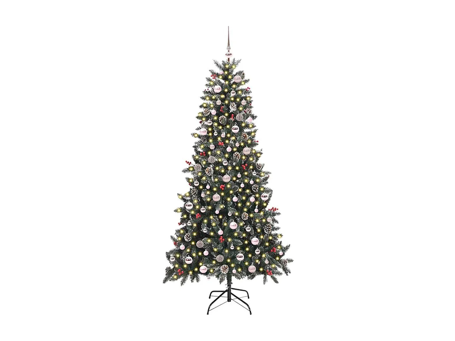 Albero di Natale artificiale Verde 129,5 x 129,5 x 240 cm
