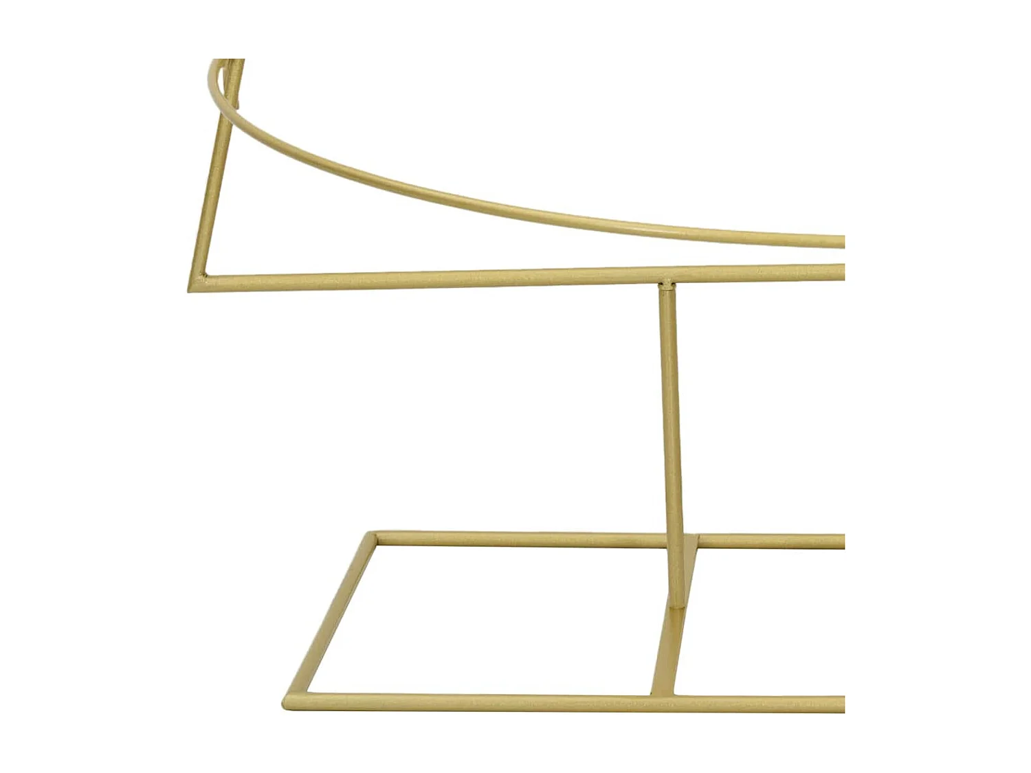 Gouden metalen kerstboom 180 cm gepoedercoat staal