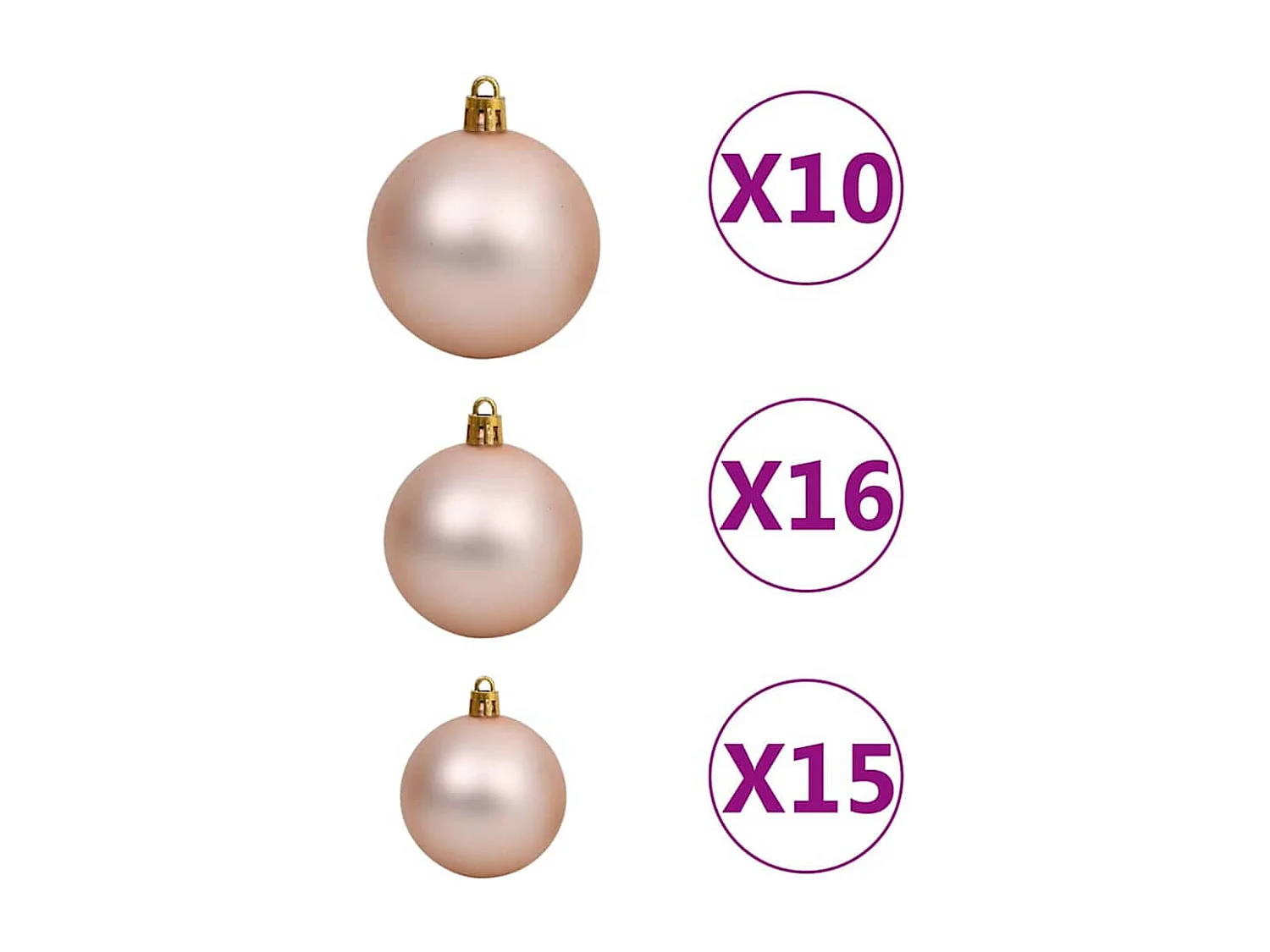 Künstlicher Weihnachtsbaum Grün 180 cm PVC, Stahl und Kunststoff