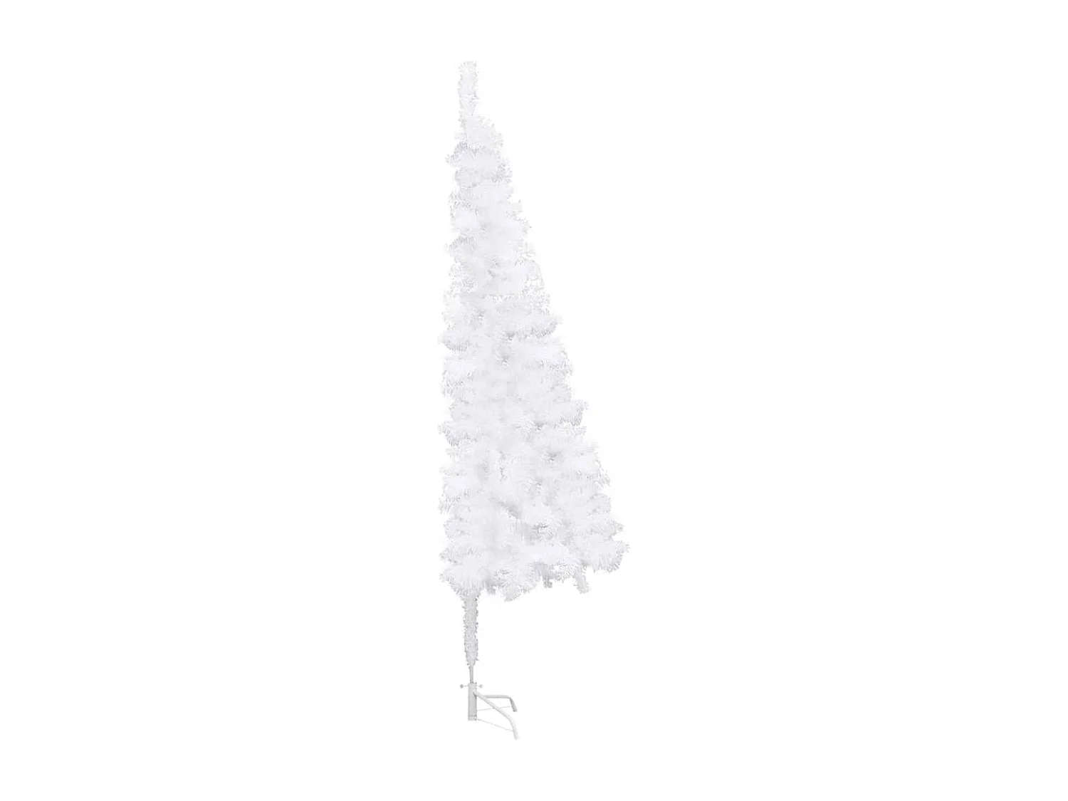 Kunstkerstboom hoek Wit 240 cm PVC