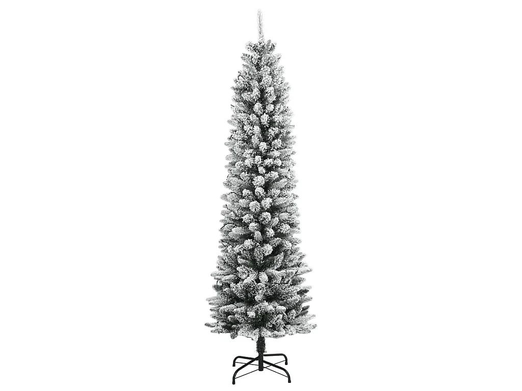 Sapin de Noël artificiel 300 LED et neige floquée 240 cm