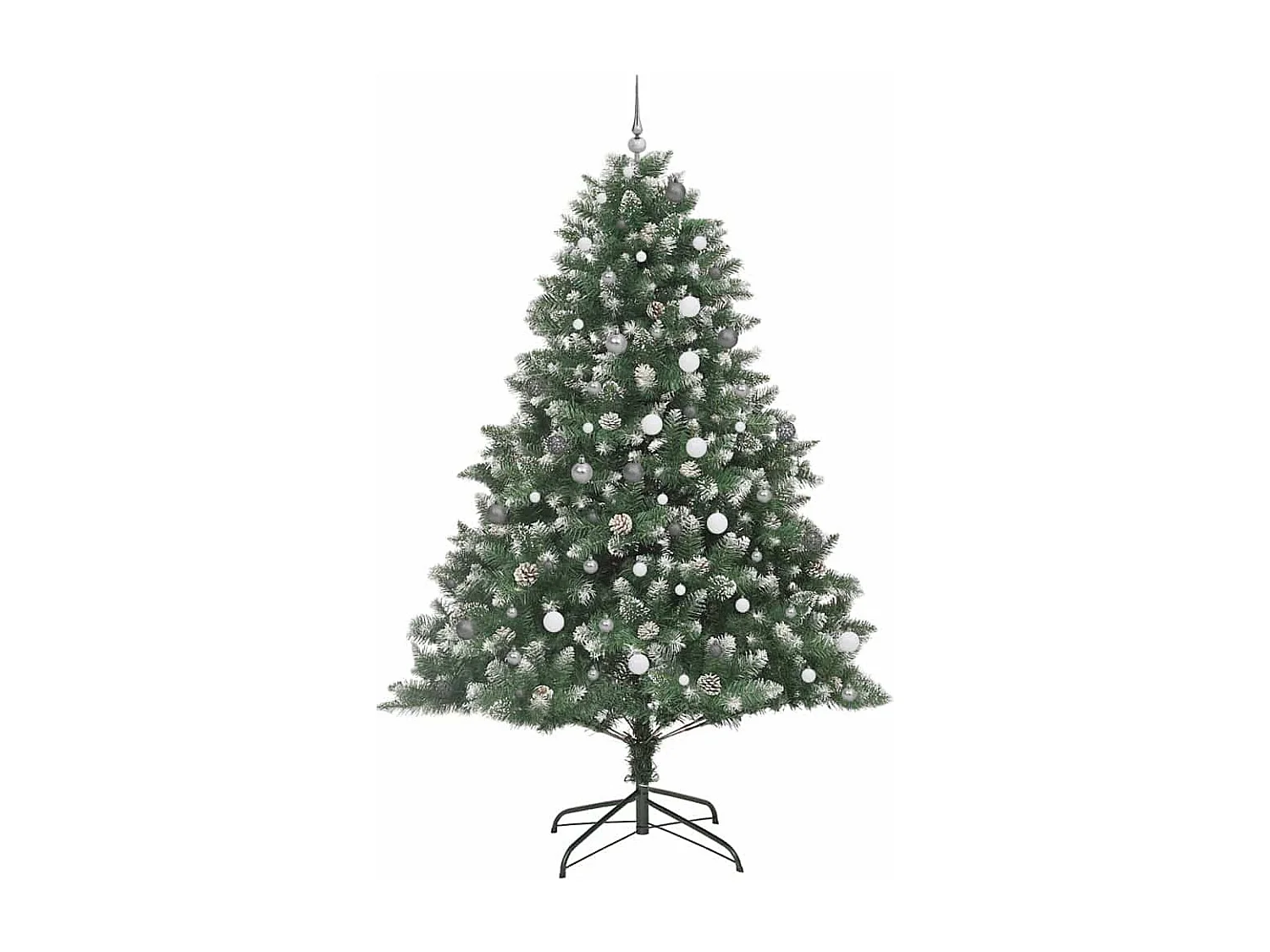 Sapin de Noël artificiel avec 300 LED Vert 160 x 160 x 240 cm